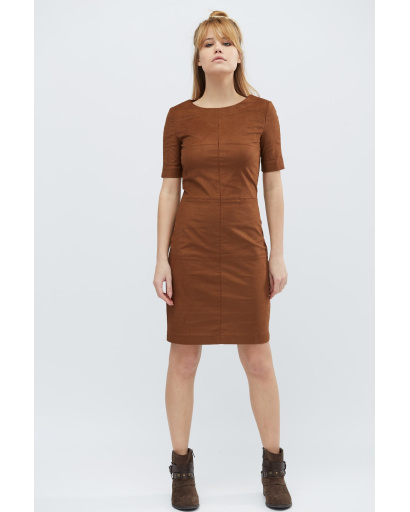 Платье Carica KP-5814-26 32330, Цвет: Коричневый, Размер: XS, изображение 2