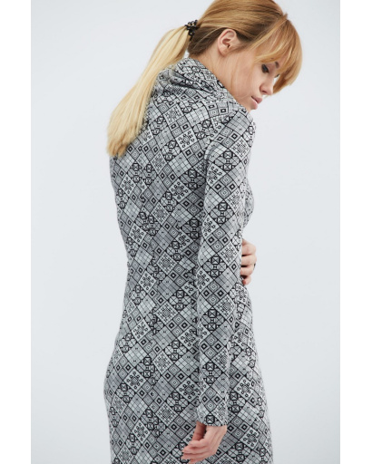 Платье Carica KP-5817-4 32331, Цвет: Серый, Размер: XS, изображение 3
