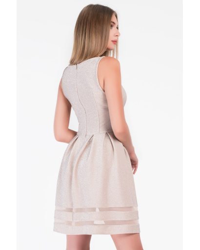 Платье Carica КР-10179-25 34083, Цвет: Пудровый, Размер: XS, изображение 2