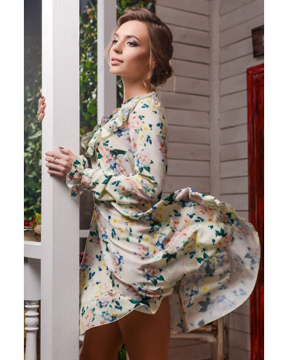 Платье Carica KP-5941-6 33023, Цвет: Жёлтый, Размер: L, изображение 2