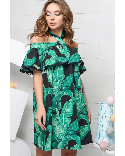 Платье Carica KP-5968-8 26635, Цвет: Мультиколор, Размер: XS, изображение 3