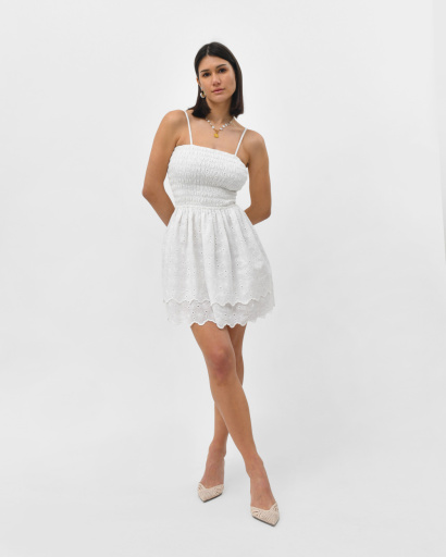 Сукня жіноча на запах Rica Rossa 102053-3 57304, Колір: Білий, Розмір: XS, зображення 7