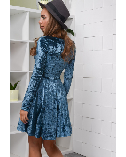 Платье Carica КР-10077-24 28416, Цвет: Синий, Размер: M, изображение 5