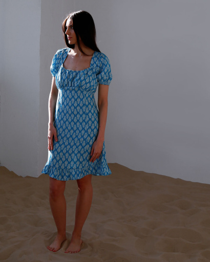 Платье Rica Rossa RR-102018-11 55989, Цвет: Голубой, Размер: M, изображение 2