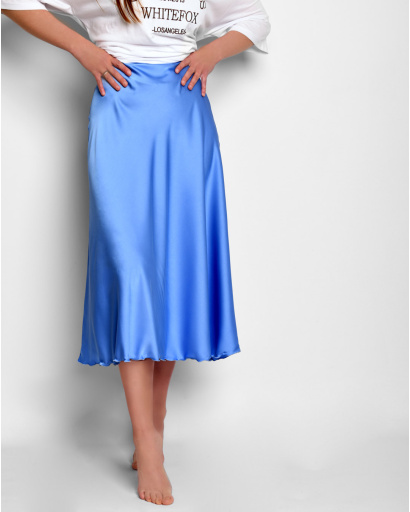 Спідниця жіноча міді шовкова Carica UB-3264-11 58110, зображення 4