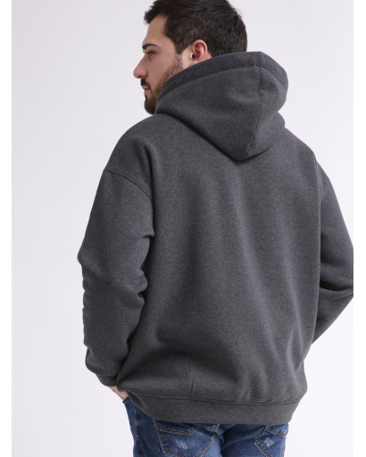 Худі oversize унісекс (чоловічий/жіночий), графіт 55814, Колір: Графіт, Розмір: S, зображення 5