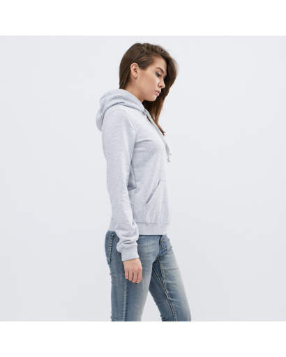 Теплое серое худи на флисе 29913, Цвет: Серый, Размер: XS, изображение 3