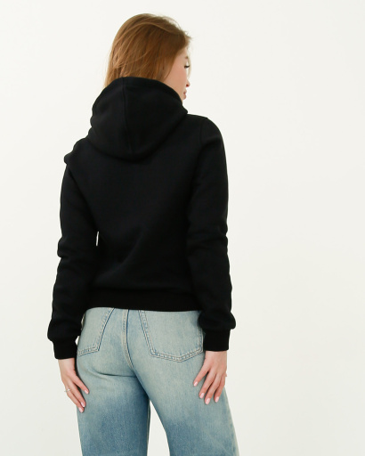 Жіночий синій худі з капюшоном 38573, Колір: Синій, Розмір: S, зображення 3