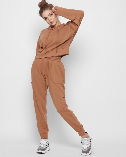 Коричневе оверсайз худі 41788, Колір: Кемел, Розмір: S, зображення 5