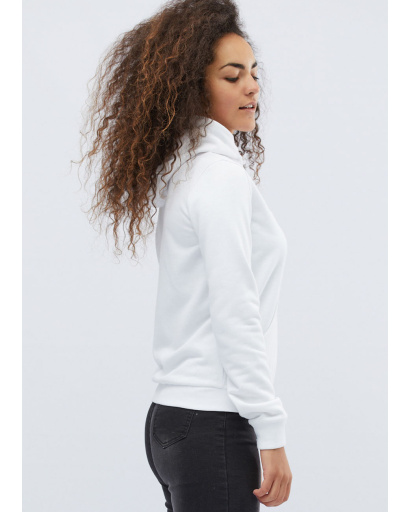 Женское белое худи 31704, Цвет: Белый, Размер: XS, изображение 2