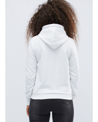 Женское белое худи 31704, Цвет: Белый, Размер: XS, изображение 3