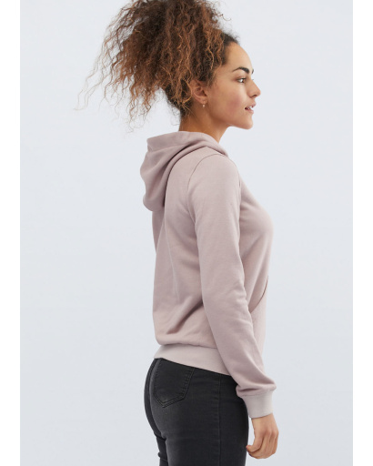 Женское розовое худи 32409, Цвет: Светло-розовый, Размер: L, изображение 2