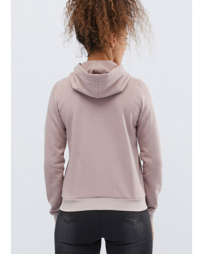 Женское розовое худи 32409, Цвет: Светло-розовый, Размер: L, изображение 3