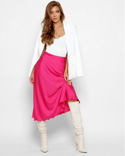 Юбка женская миди шелковая Carica UB-3264-9 58112, изображение 2