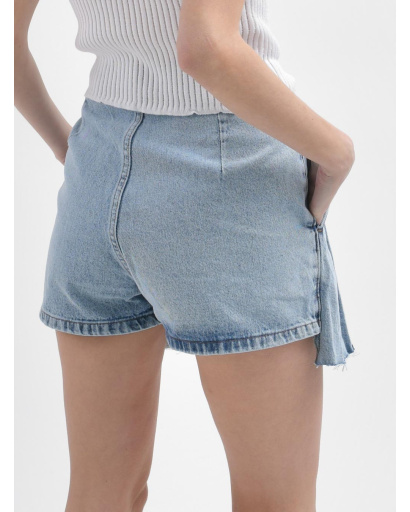 Юбка-шорты женская джинсовая Carica UB-7053-11 58120, Цвет: Голубой, Размер: S, изображение 6