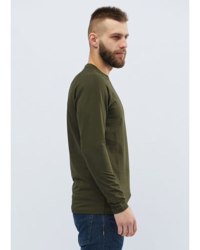Лонгслів чоловічий CRC -103-1 30003, Колір: Хакі, Розмір: 2XL, зображення 2
