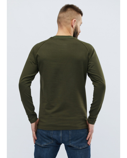 Лонгслів чоловічий CRC -103-1 30003, Колір: Хакі, Розмір: 2XL, зображення 3