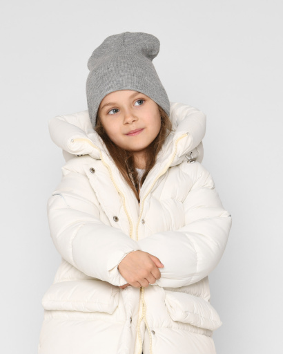 Пуховик для дівчинки X-Woyz DT-8329-3 60086, Колір: Молочний, Розмір: 116, зображення 3