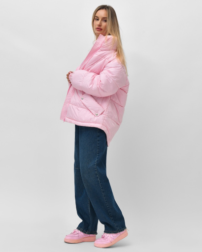 Куртка женская легкая X-Woyz LS-8932-15 55473, Цвет: Розовый, Размер: S, изображение 3