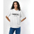 Жіноча біла футболка з принтом Essentials 57948, Колір: Білий, Розмір: XS