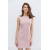 Рожева сукня-футляр з вирізами на спині 32672, Колір: Світло-рожевий, Розмір: XS