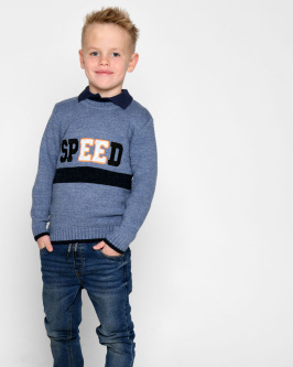 спереди Свитер CARICA KIDS SV-11122-35