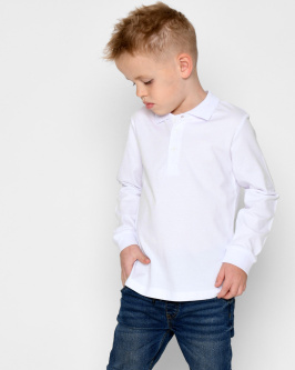 спереди Сорочка поло CARICA KIDS SV-11121-3
