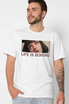 Чоловіча футболка  101-3 Life is boring